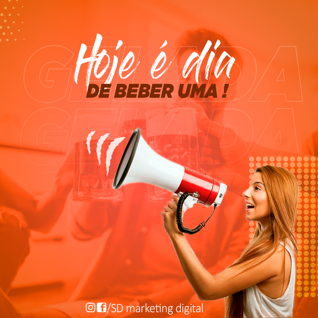 Chamada para redes sociais