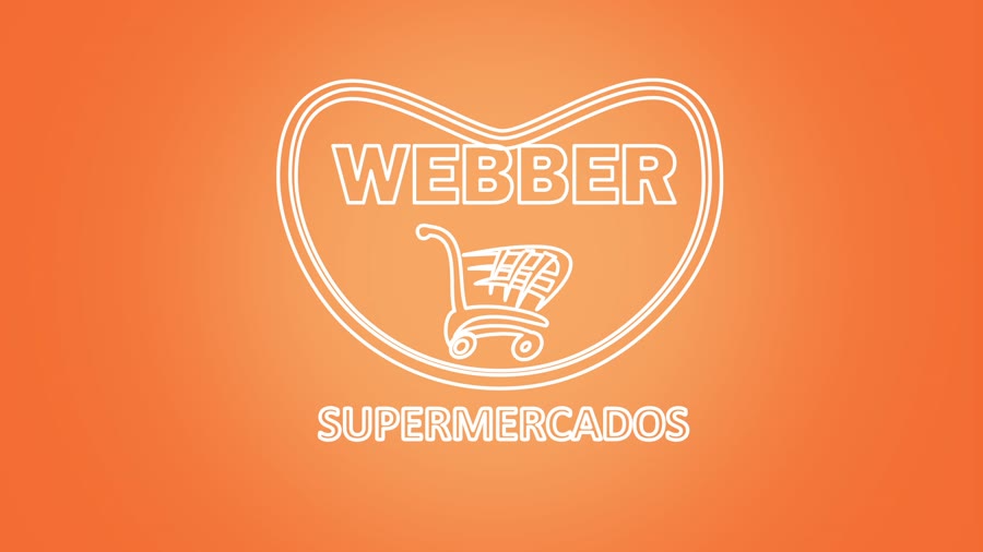 Frame de vídeo comercial para supermercado